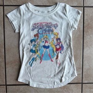 Hybrid & Company Sailor Moon Crystal Kids White T-Shirt